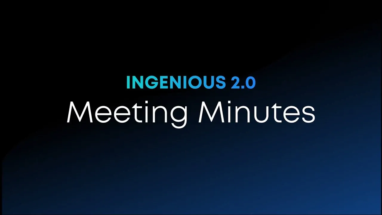 Meeting Minutes