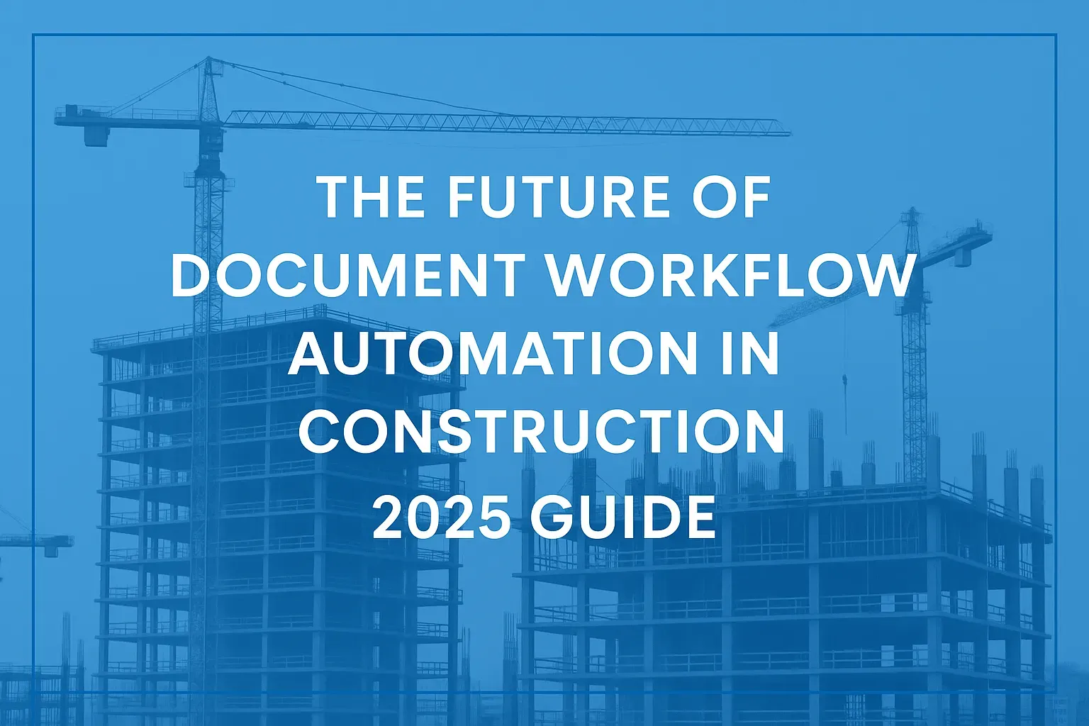 Construction Workflow Automation: The Complete 2026 Guide