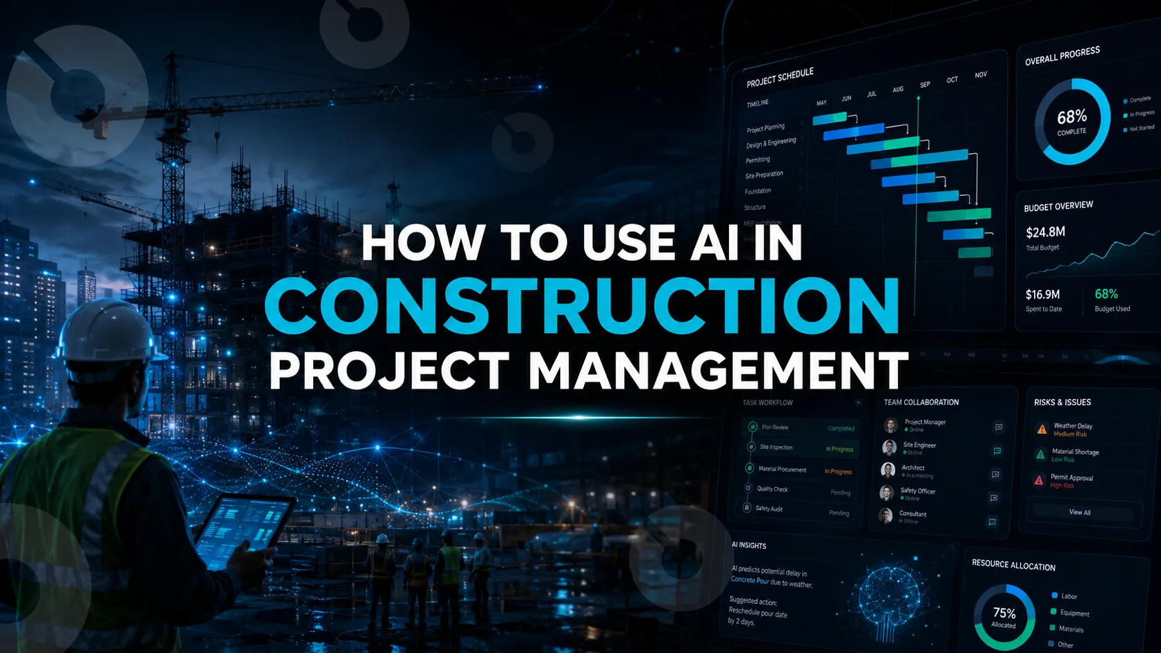 How to Use AI in Construction Project Management