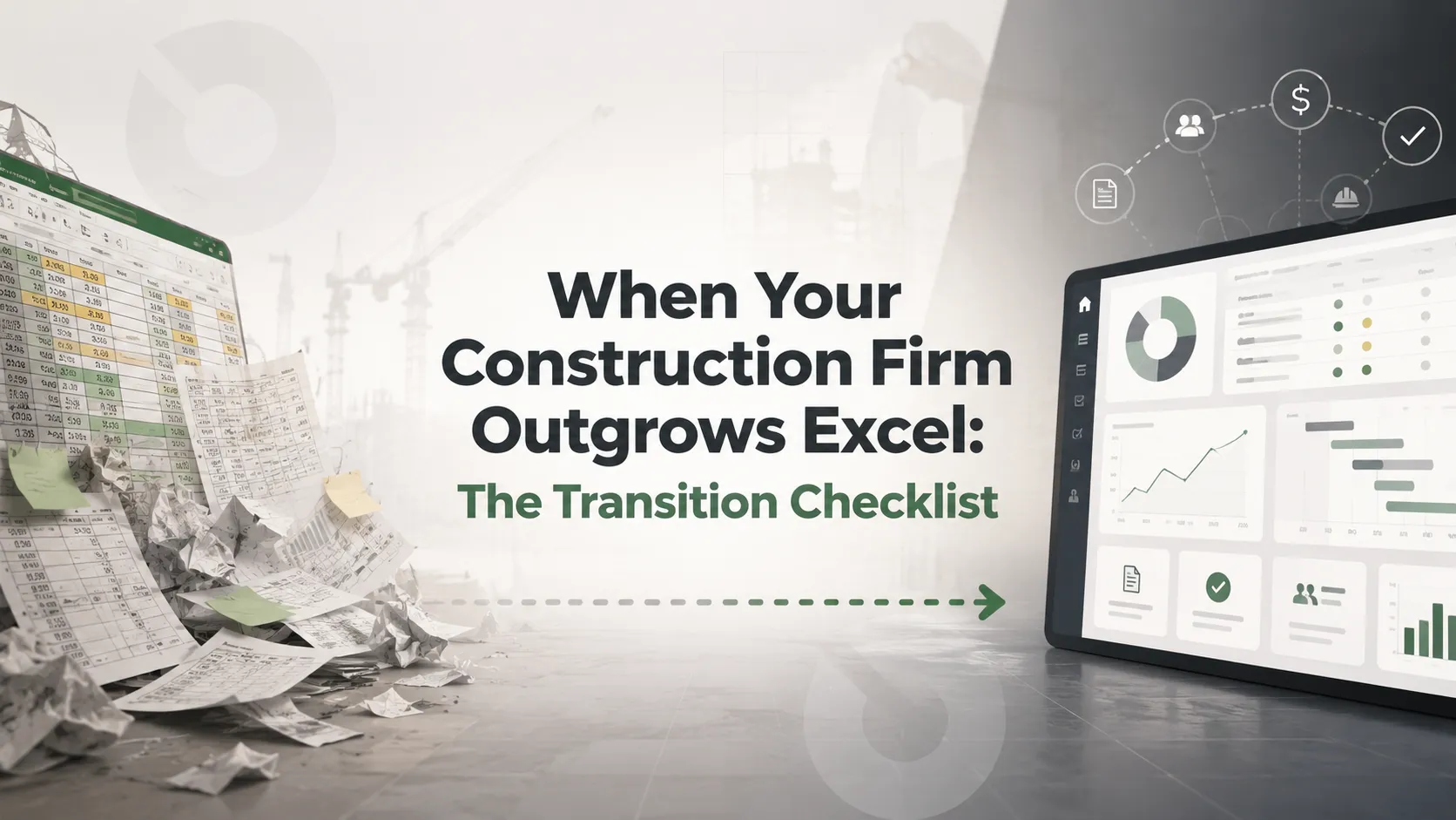 When Your Construction Firm Outgrows Excel: The Transition Checklist