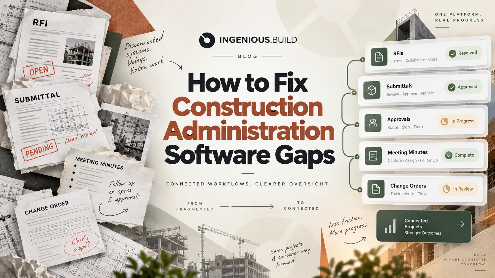 How to Fix Construction Administration Software Gaps