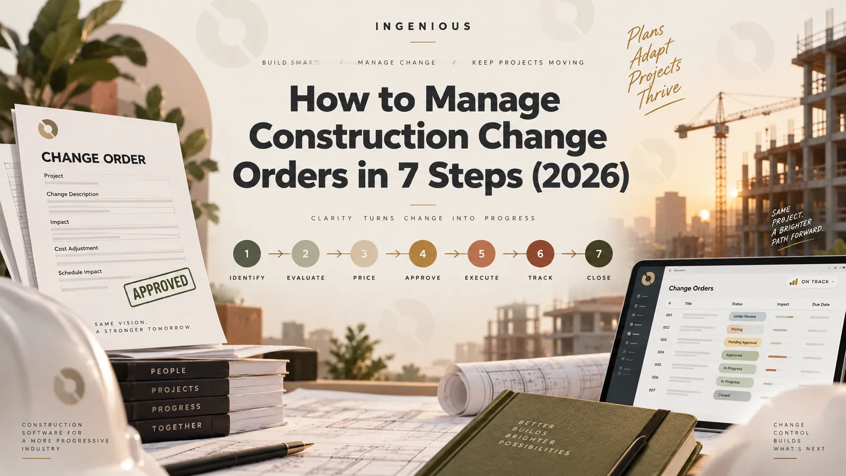 How to Manage Construction Change Orders in 7 Steps (2026)