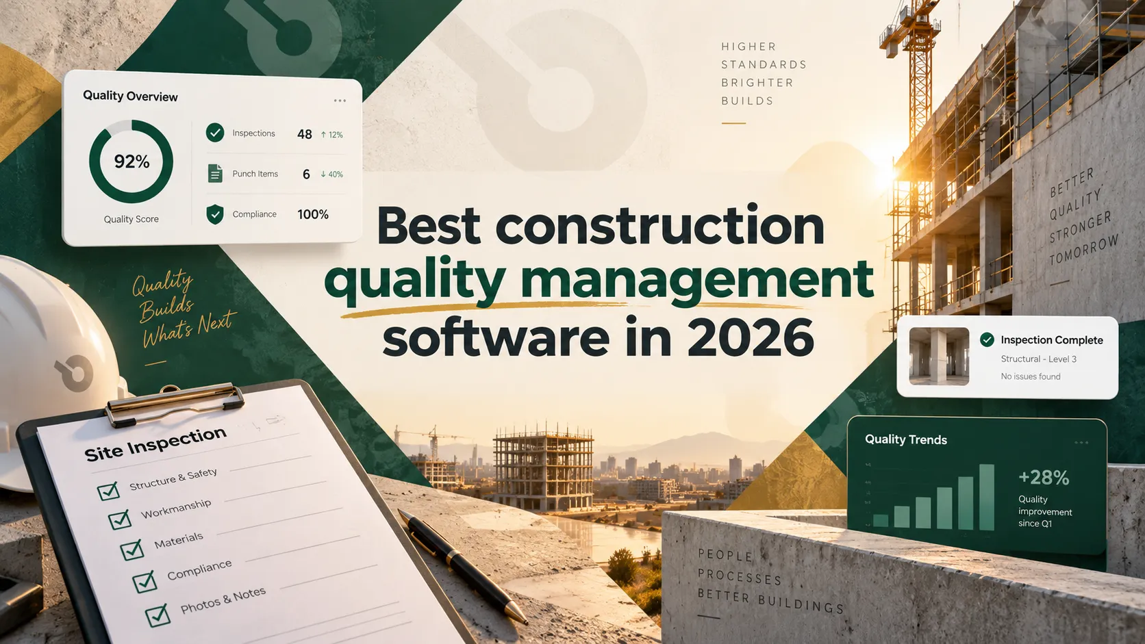 Best construction quality management software in 2026