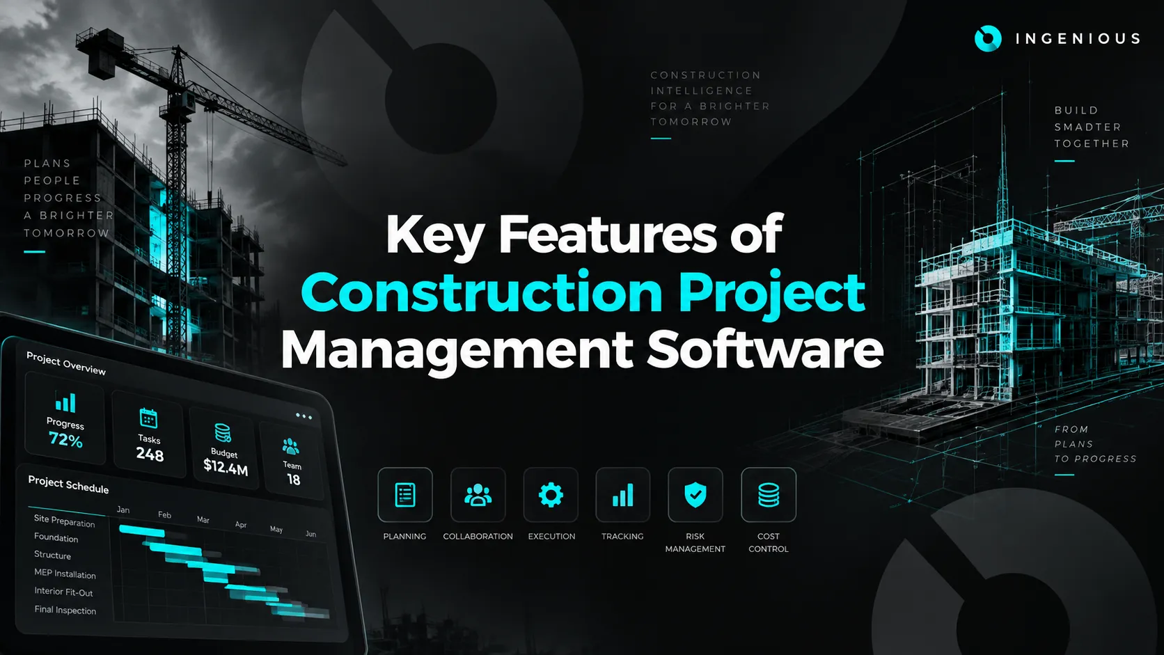 Key features of construction project management software