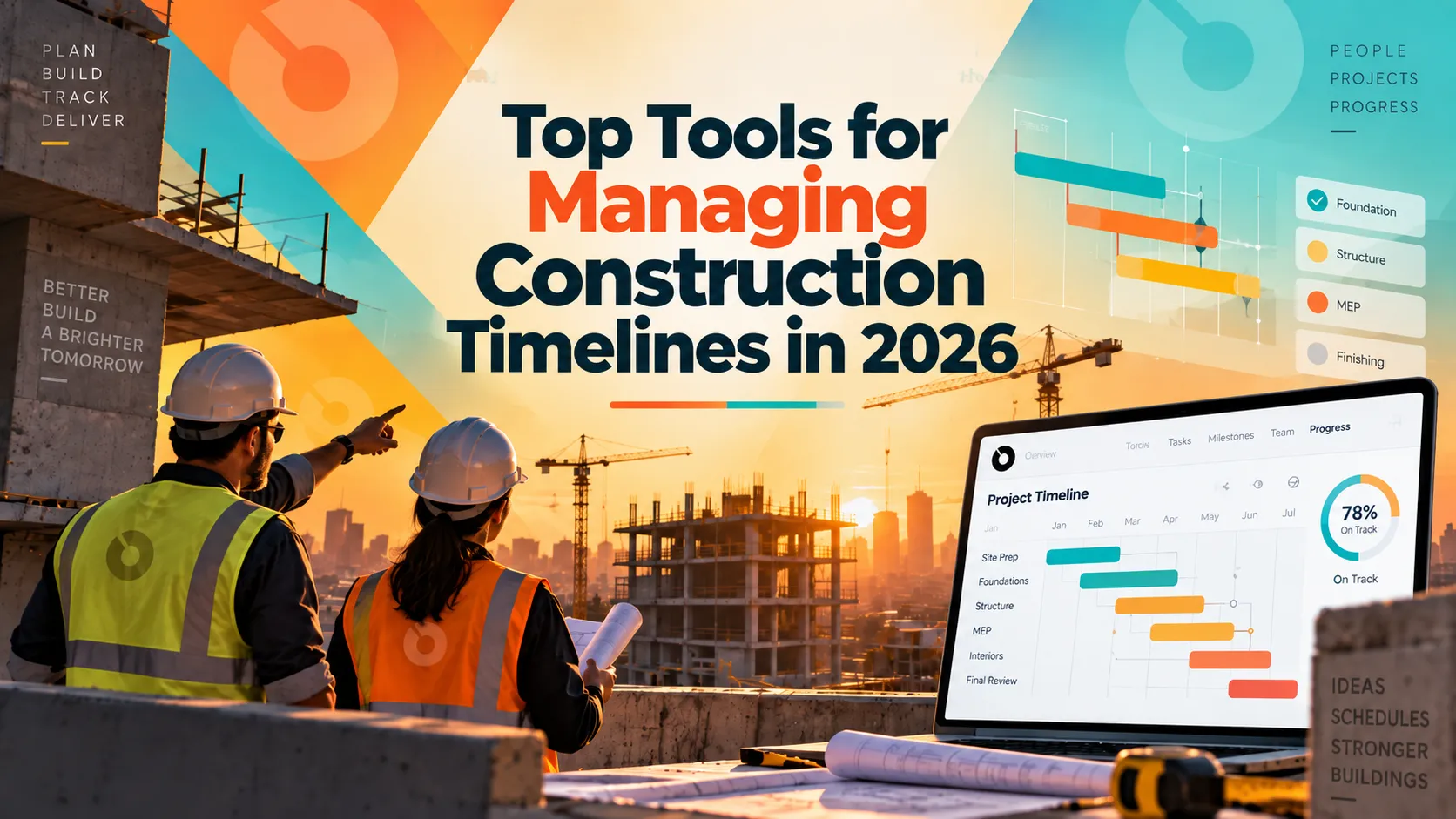 Top Tools for Managing Construction Timelines