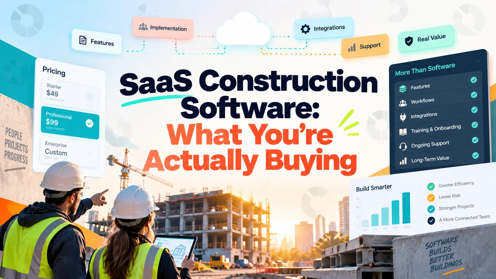 SaaS Construction Software: What You're Actually Buying