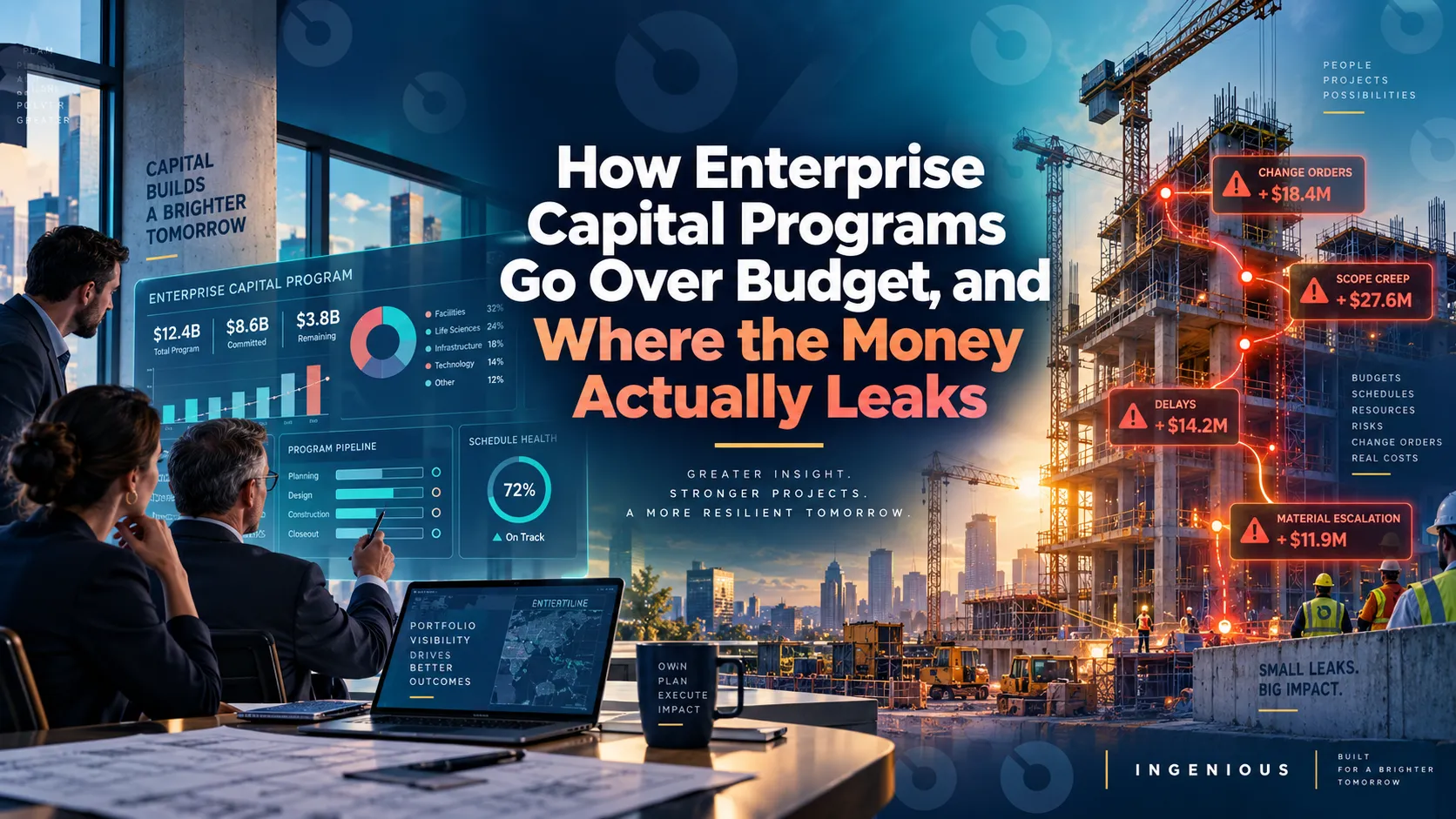 How Enterprise Capital Programs Go Over Budget, and Where the Money Actually Leaks